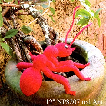 Sunny & Co. Red Ant Stuffed Animal Hand Puppet