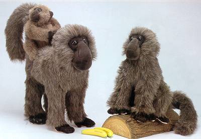 stuffed baboon