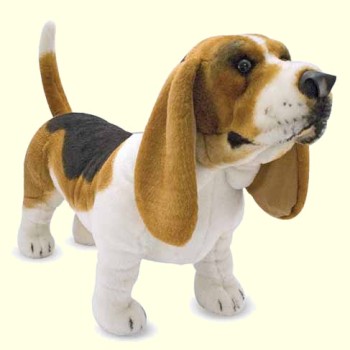 Melissa & Doug Stuffed Plush Basset Hound