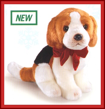 beagle puppy stuffed animal