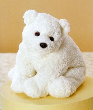 Stuffed Plush Polar Bear Cub