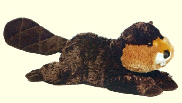 Aurora Beau Beaver Stuffed Plush Animal