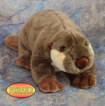 large beaver stuffed animal