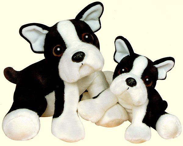 boston terrier plush toy