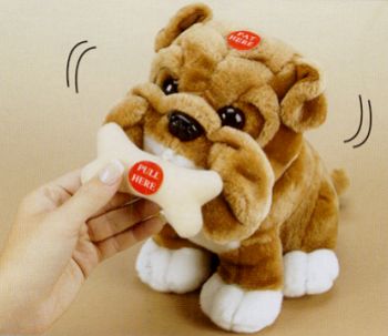 Brutus Stuffed Bulldog