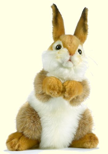 Hansa Stuffed Plush Carmel Bunny