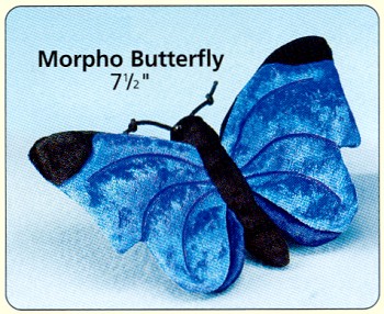Wildlife Artists Plush Morpho Butterfly