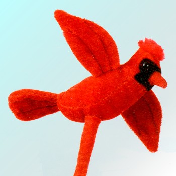Wild Stix Plush Cardinal