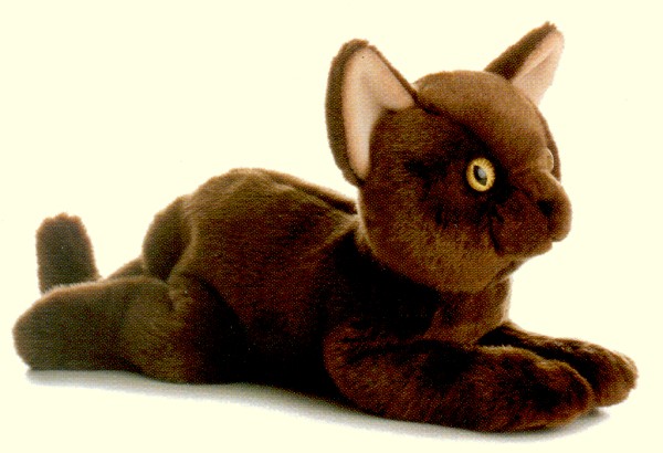 brown cat stuffed animal