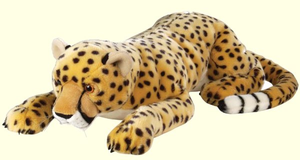 stuffed cheetah toy