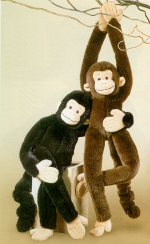 Stuffed Plush Chimpanzees