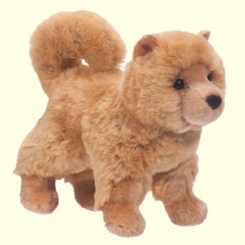 chow chow dog stuffed toy