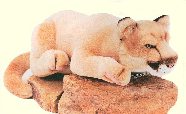 large cougar stuffed animal