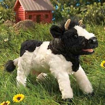 Folkmanis Stuffed Goat Hand Puppet