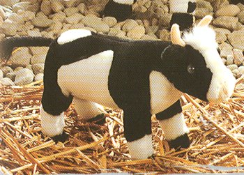 Stuffed Holstein Cow