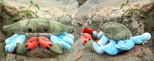 Stuffed Plush Blue Crab from Cabin Critters
