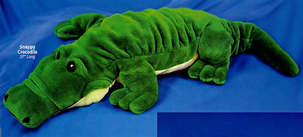 Snappy Stuffed Plush Crocodile