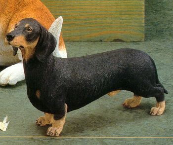 Country Artists Dachshund Sculpture