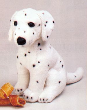 stuffed dalmatian puppy