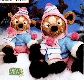 Darlin' Darcy Plush Holiday Deer