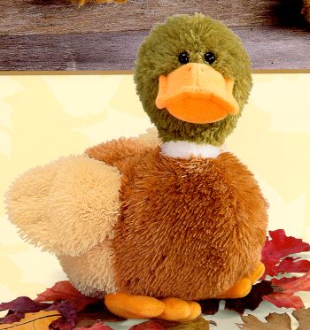 stuffed mallard duck