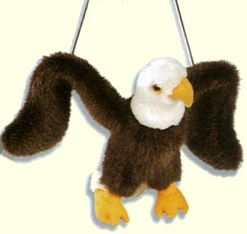 Wild Republic Hanging Plush Eagle