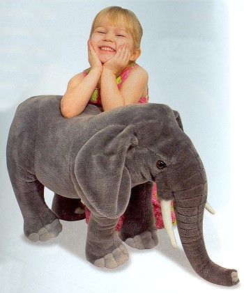 melissa and doug stuffed elephant