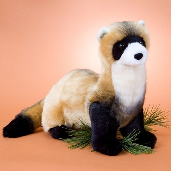 cute ferret stuffed animal