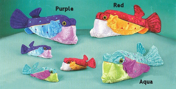 Stuffed Plush Coral Reef Fish