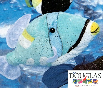 Stuffed Plush Trigger Fish