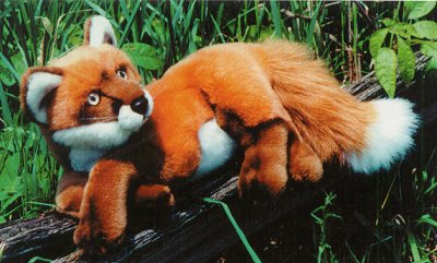 Red Stuffed Fox