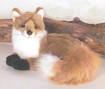 Stuffed Plush Red Fox