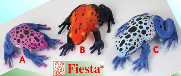 poison dart frog stuffed animal