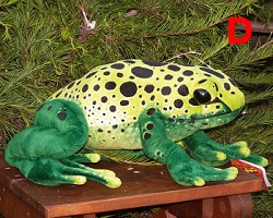 poison dart frog stuffed animal