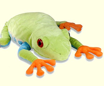 giant plush frog