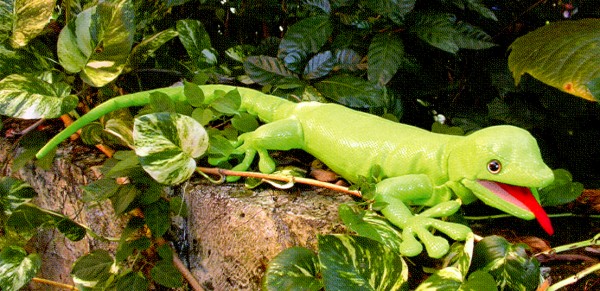 Sunny Stuffed Plush Gecko