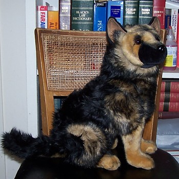 Hansa Stuffed Plush German Shepherd