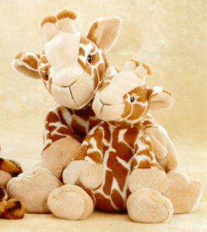 Giselle Stuffed Giraffes