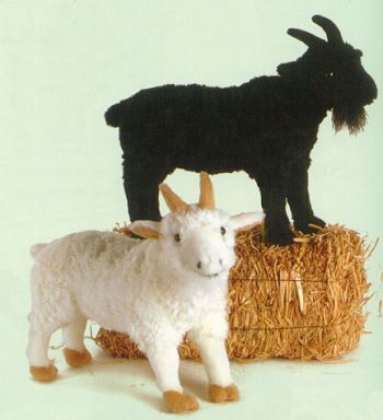 Stuffed Standing Goats