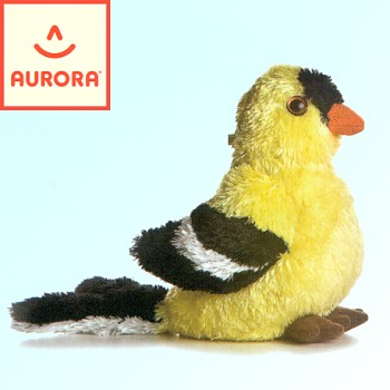 Aurora Plush Goldfinch Stuffed Animal