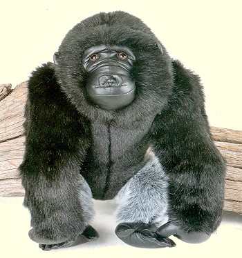 silverback gorilla cuddly toy