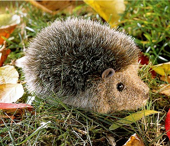 realistic hedgehog stuffed animal