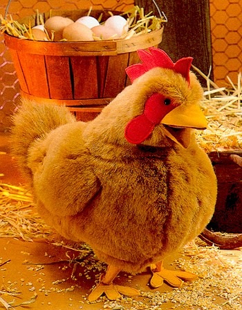 hen stuffed animal