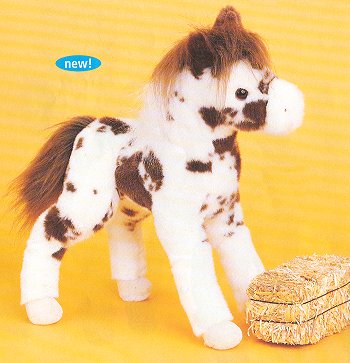 Stuffed Plush  Appaloosa Horse