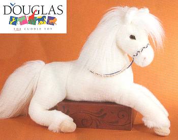 Buy Stuffed White Horse