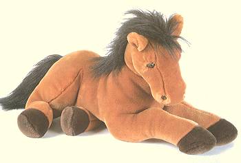 soft stuffed horse