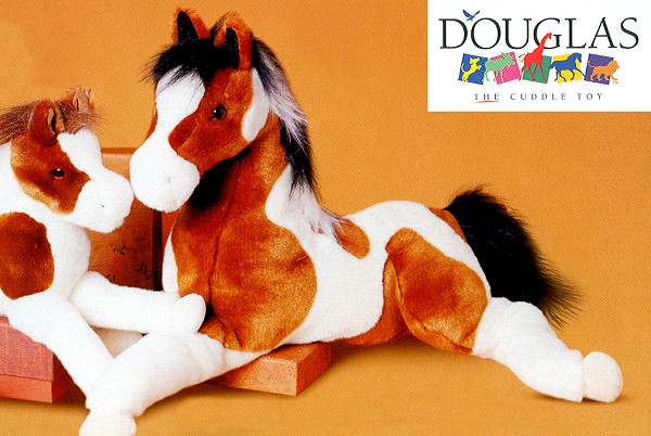 Douglas "Natches" Stuffed Plush Paint Horse