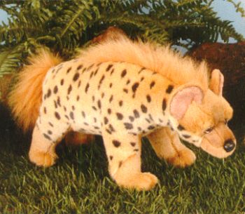 hyena stuffed animal large