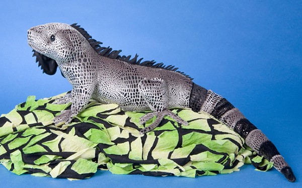 Douglas "Lizzy" Stuffed Plush Marine Iguana