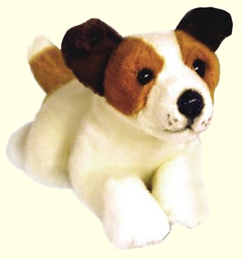 Bocchetta Sparky Plush Jack Russell Terrier Stuffed Animal